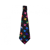 Tie colorful skull