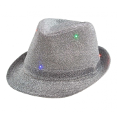 Flashing hat, silver