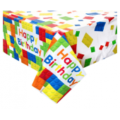 Plastic Tablecover Building Blocks