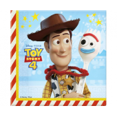 Papīra salvetes Toy Story 4, 33x33 cm, 20 gab