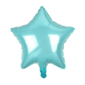 Folija balons Star, gaiši zils, 19&quot;