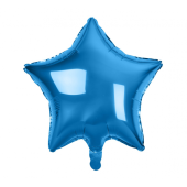 Folija balons Zvaigzne, zils, 19&quot;