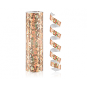 Holographic streamer, rosegold / 24 pcs.