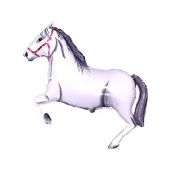 Folija balons 75 cm; FX — Galloping Horse