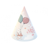 Papīra cepures HB Rabbit, 6 gab.