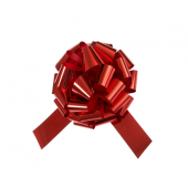 Car bow, red, 46 cm