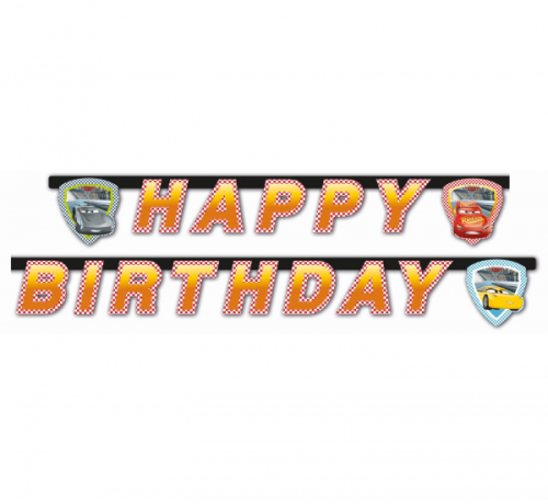 Reklāmkarogs &quot;Cars 3 — Happy Birthday&quot;