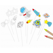 Photo booth props DIY - Universe, 10 elements