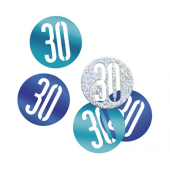 Confetti Glitz 30, blue mix, 141 g