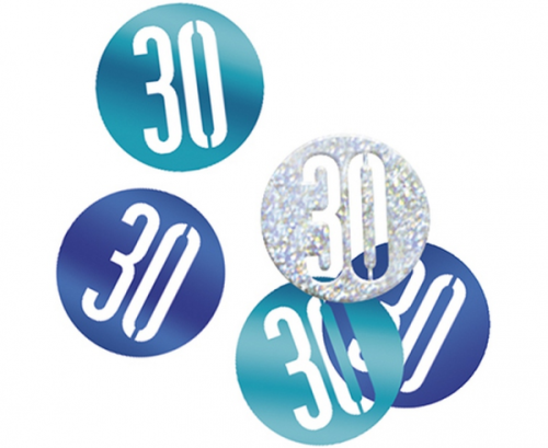 Confetti Glitz 30, blue mix, 141 g