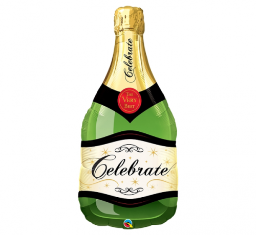 Folijas balons 39 &quot;QL SHP &quot;Bottle of Champagne&quot;