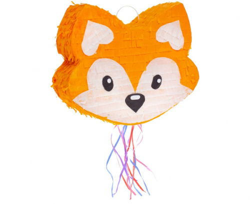 Fox pinata, size 35x7.5x27 cm