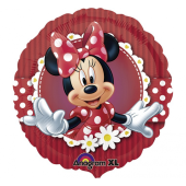 Folijas balons 18&quot; CIR — &quot;Mad About Minnie&quot;