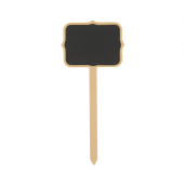 Chalkboard picks with chalk, 4 pcs