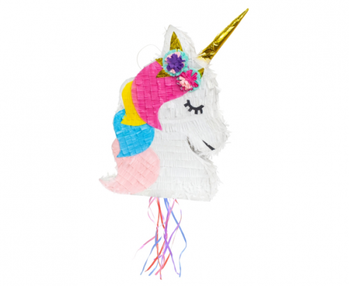 Unicorn pinata, size 40x7.5x32 cm