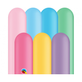 QL Modelling Balloon 160, light pastel mix / 100 pcs
