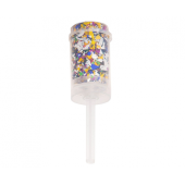 Confetti Push Popper, multicolours
