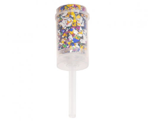Confetti Push Popper, multicolours
