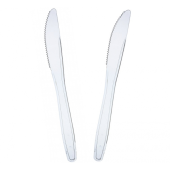 Knife, transparent / 1 pc.