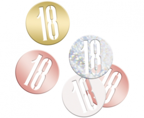 Confetti Glitz 18, rose gold mix, 141 g