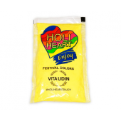 Festival powder Holi Heart, yellow, 120 g