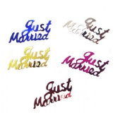 Foil confetti Just Married / 1 kg