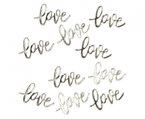 Confetti Love, gold, 14g.