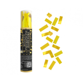 Confetti Cannon - gold stripes / 20 cm