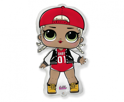 Folijas balons 75 сm; FX - LOL MC Swag