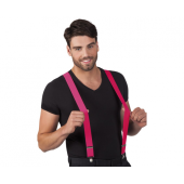 Suspenders neon pink