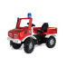 Mašīna liela ugunsdzēsēju ar pedāļiem  rollyUnimog Fire (ar gaismu) (3-8 gadiem) 038220