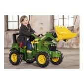 Traktors ar pedāļiem rollyFarmtrac John Deere 7930 2 ātrumi, bremze, noņemāmais kauss un piepūš. riteņ.  710126 ( 3 - 8 gadiem) Vācija