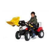 Traktors ar pedāļiem ar kausu un piepūš. riteņ. rollyFarmtrac Premium II Steyr 6300 Terrus CVT (3 - 8 gadiem ) Vācija 730025