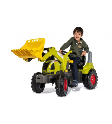 Traktors ar pedāļiem rollyFarmtrac Premium CLAAS ARION 640 ar noņemamo kausu (3 - 8 gadiem) Vācija 730100