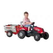 Traktors ar pedāļiem ar piekabi rollyFarmtrac Junior RT 800261 (3-8 gadiem) Vācija