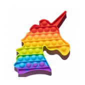 Antistresā rotaļlieta POP IT Fidget Toy Vienradzis 21x13 cm 513433