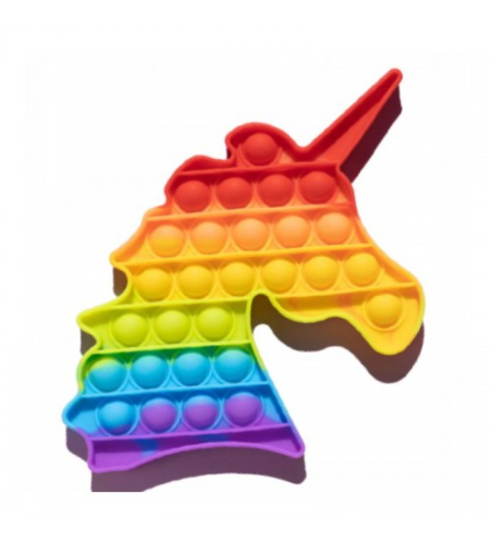 Antistresā rotaļlieta POP IT Fidget Toy Vienradzis 21x13 cm 513433