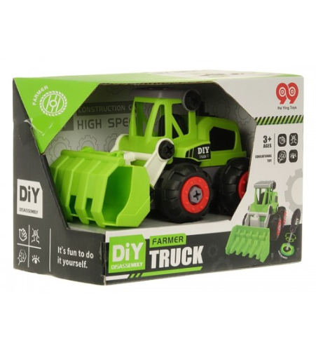 Konstruktors Traktors ar instrumentiem 18 cm 551329
