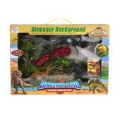 Dinozaura figūras komplekts 40x28,5x5,5 cm 551725
