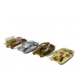 Tanks metāliskais  (inercija) dažādas 14x5x4 cm 561656