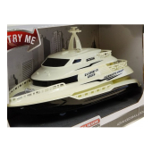 Motorlaiva Ocean ar baterijām, brauc, gaisma, mūzika 20 cm 566262