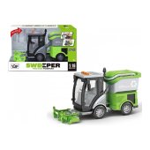 Auto komunāla mašīna Sweeper ar skaņu un gaismu, inerciju 28 cm 577244