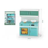 Virtuves leļļu mēbeļu komplekts ar piederumiem (skaņa, gaisma) 582118