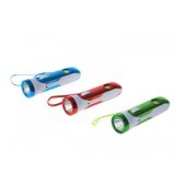 Lukturītis 13 cm ar USB lādētāju, 3 gaismas režīmi dažādas krāsas 590540