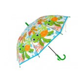 Lietussargs ar svilpi bērnu DZIVNIEKI dažādas 65 cm garums 591417