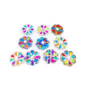 Antistresā rotaļlieta spinners Fidget Toys Simple Dimple Pop dažādas PI_SPINNERS-8
