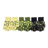 Cimdi zēniem plāna Kamuflāža 16 cm dažādas R-018-16