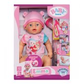 Baby Born Emma Doll, 43 cm (dzer, mazgājas, raud un izmanto podiņu) 834800