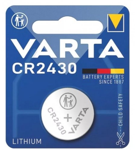 Baterijas VARTA 2430 3V Kods 6430101401