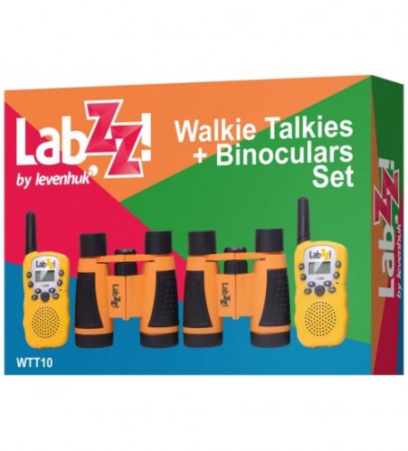 2 Rācijas un 2 binokļu komplekts Levenhuk LabZZ WTT10 79671